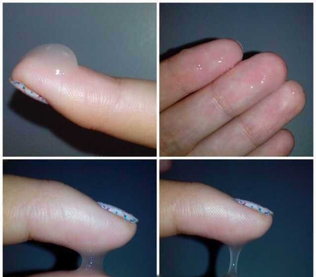 uyarılma sırasında bir erkeğin seminal sıvısı